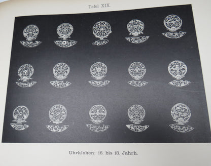 1888 German Book - Die Marfels' Sche Uhren-Sammlung Umfassend Interessante Taschen-Uhren book image 6