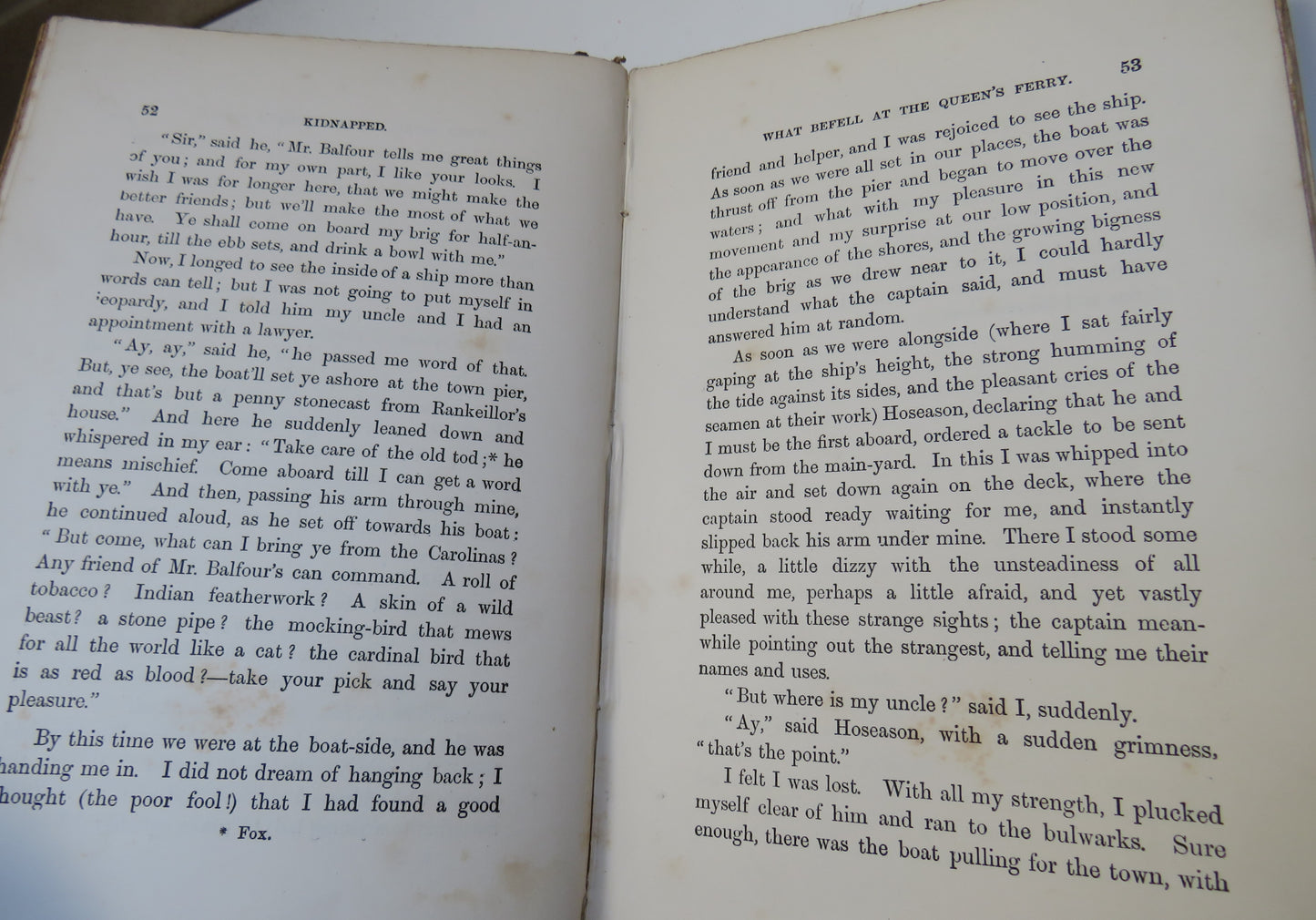 Kidnapped Being The Adventures of David Balfour By Robert Louis Stevenson 1895