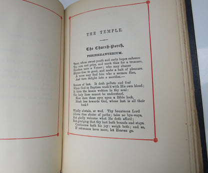 Herbert's Poems A New Edition With The Life Of The Author By Izaak Walton 1903 book image 6