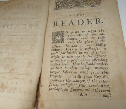 A Sixth Book To The Countess Of Pembroke's Arcadia Written By R.B. Of Lincolns-Inn Esq 1724 book image 4