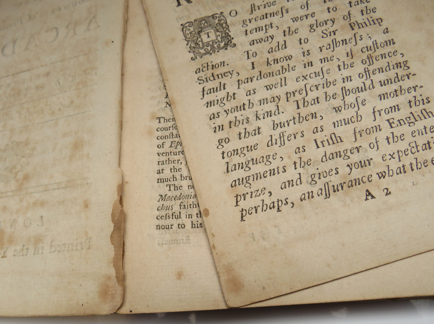 A Sixth Book To The Countess Of Pembroke's Arcadia Written By R.B. Of Lincolns-Inn Esq 1724