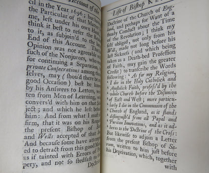 A Short Account Of The Life Of The Right Reverend Father In God Thomas Ken D.D By H.Hawkins 1713 book image 6