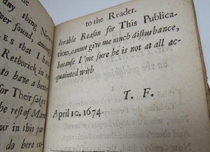 Poems And Songs By Thomas Flatman 1674 - 1st Edition book image 8