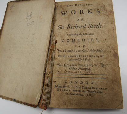 The Dramatick Works Of Sir Richard Steele Containing The Comedies - 1723 book image 3