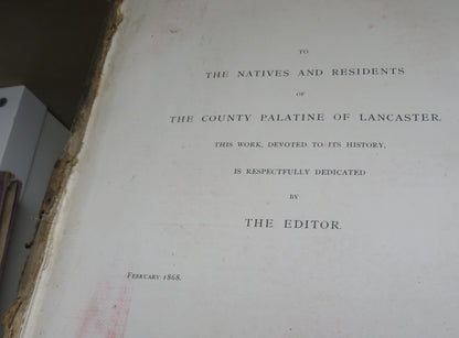 The History Of The County Palantine And Duchy Of Lancaster Revised Edition 1870 book image 5