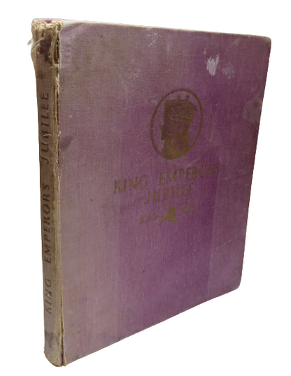 King Emperor's Jubilee 1910 - 1935 By F.G.H. Salusbury book front cover
