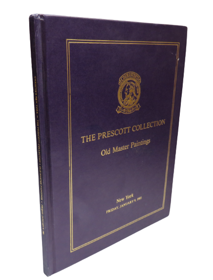 The Prescott Collection Old Master Paintings New York 1981 - Christies Catalogue book front cover