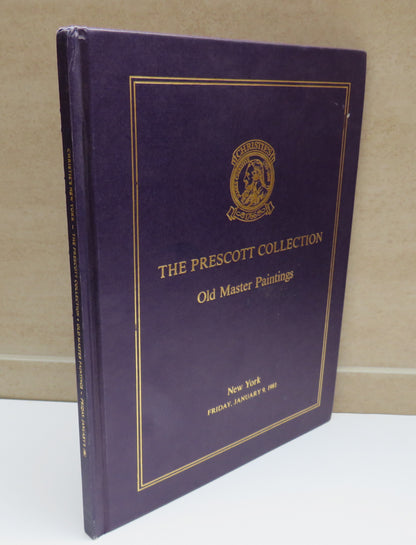 The Prescott Collection Old Master Paintings New York 1981 - Christies Catalogue book image 2
