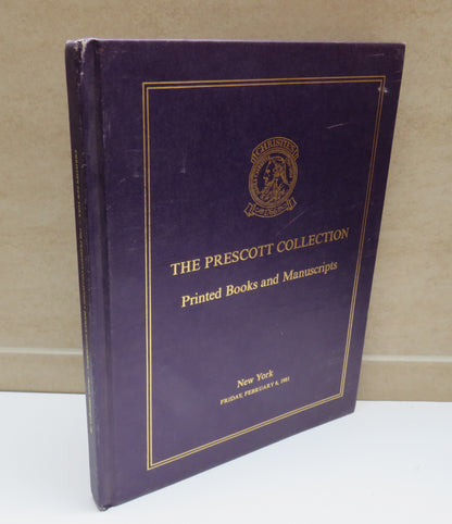 The Prescott Collection Of Printed Books & Manuscripts New York 1981 - Christies book image 2