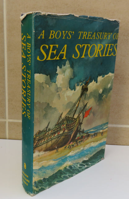 A Boys' Treasury Of Sea Stories Illustrated By Will Nickless 1967 book image 2