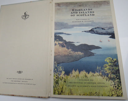 About Britain No.12 Highlands and Islands Of Scotland A New Guide Book 1951 book image 3