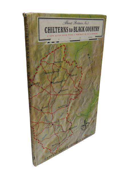 About Britain No.5 Chilterns To Black Country A New Guide Book 1951 book front cover