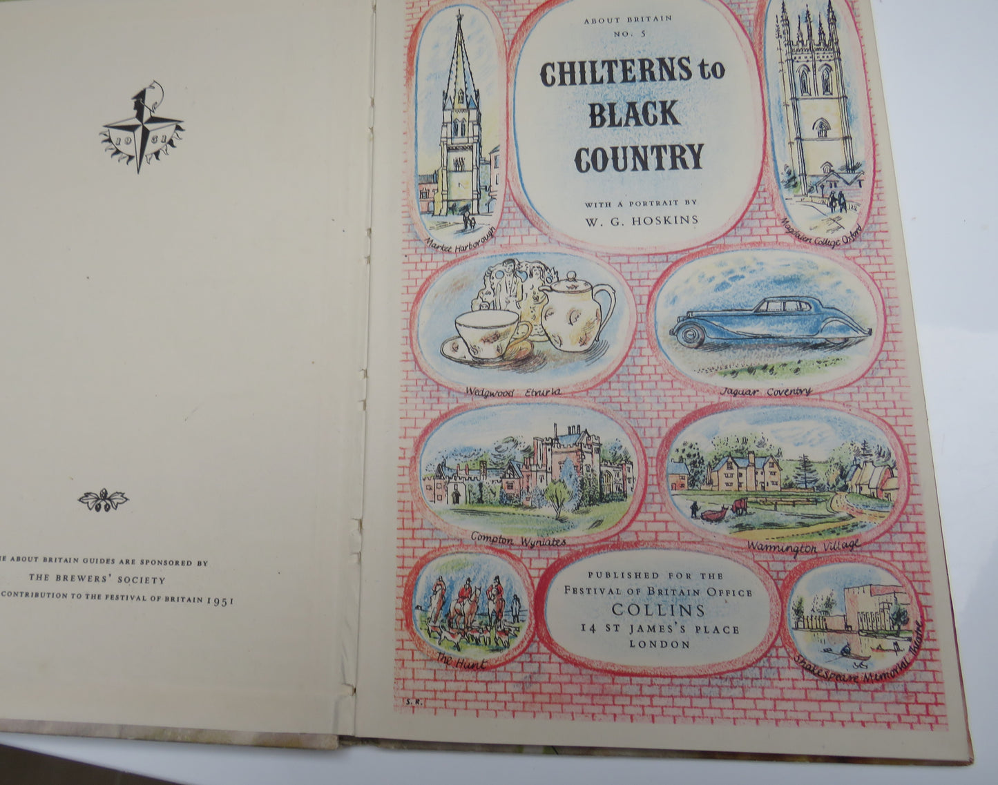 About Britain No.5 Chilterns To Black Country A New Guide Book 1951