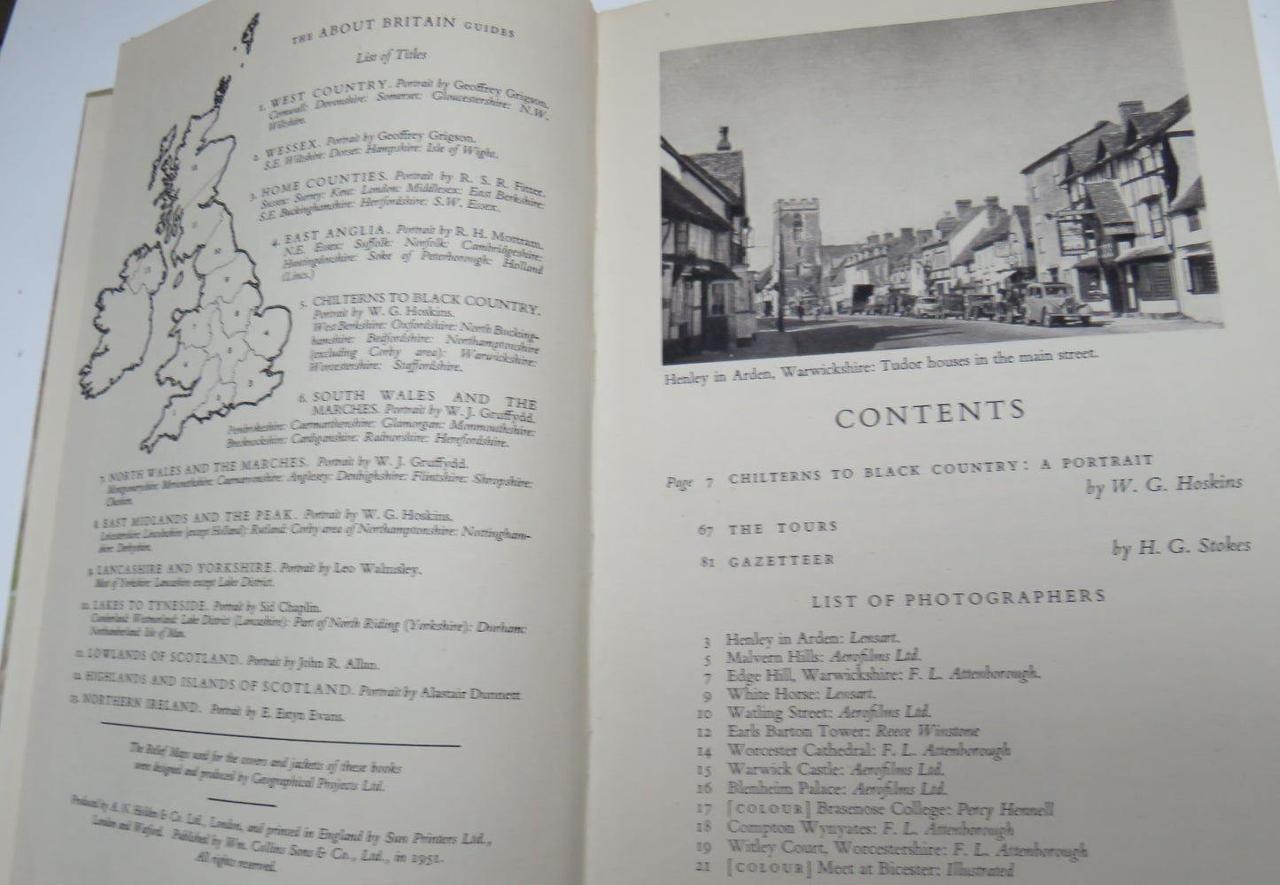 About Britain No.5 Chilterns To Black Country A New Guide Book 1951