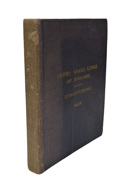 United Grand Lodge Of England Constitutions 1926 book front cover