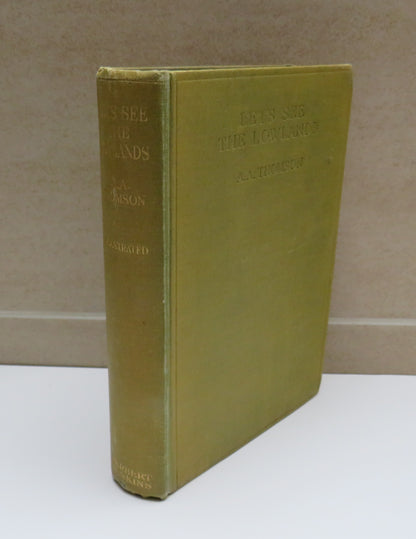 Let's See The Lowlands By A.A. Thomson 1930 book image 2