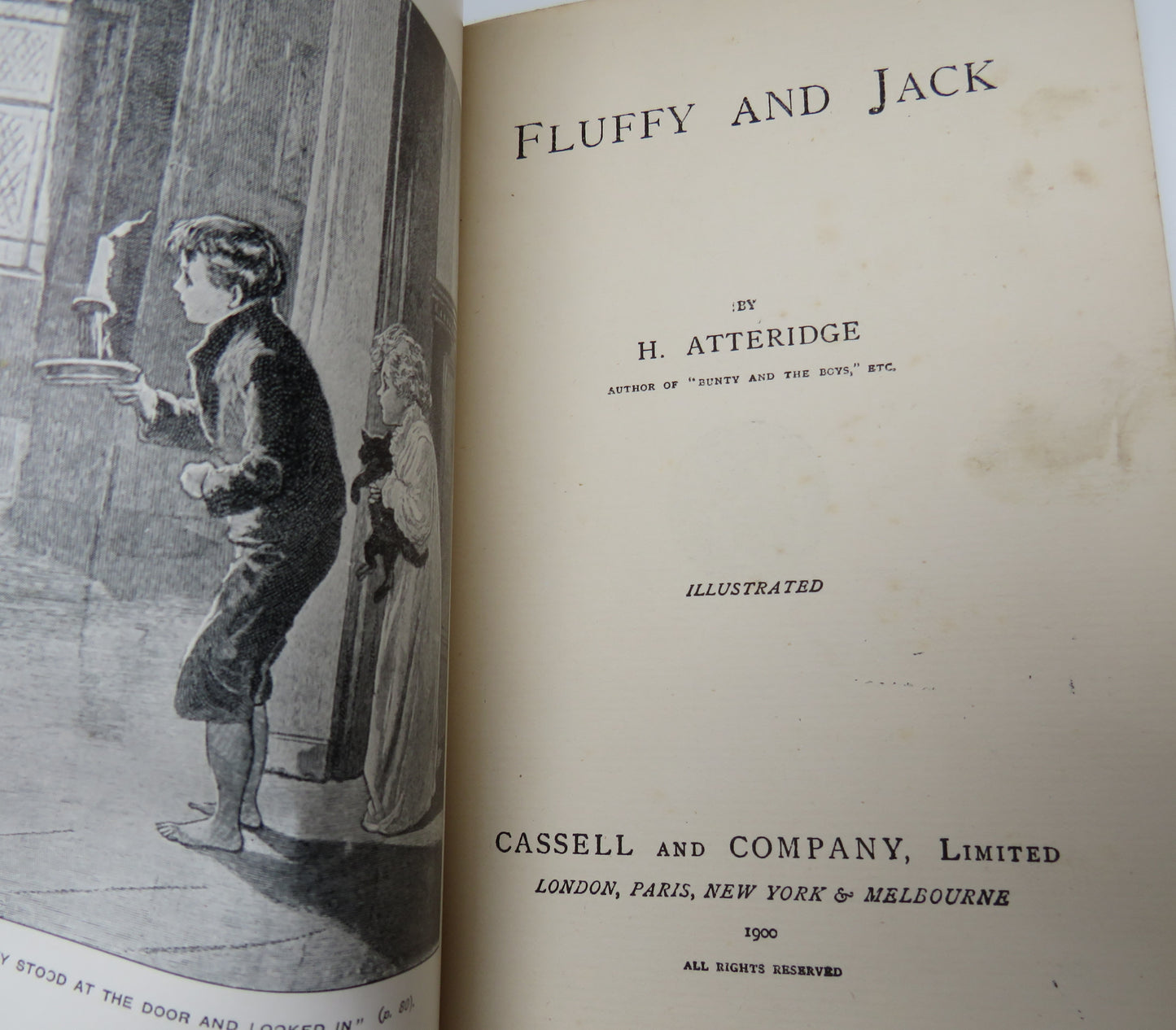 Fluffy And Jack By H.Atteridge 1900 1st Edition