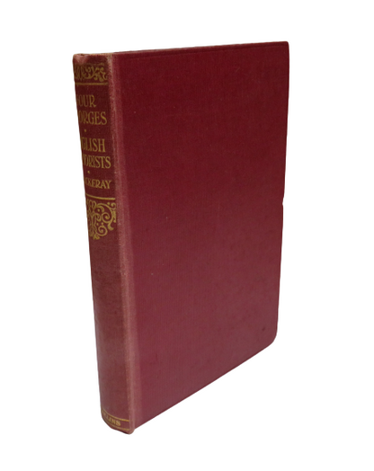 The Four Georges and The English Humorists By W.M. Thackeray book front cover