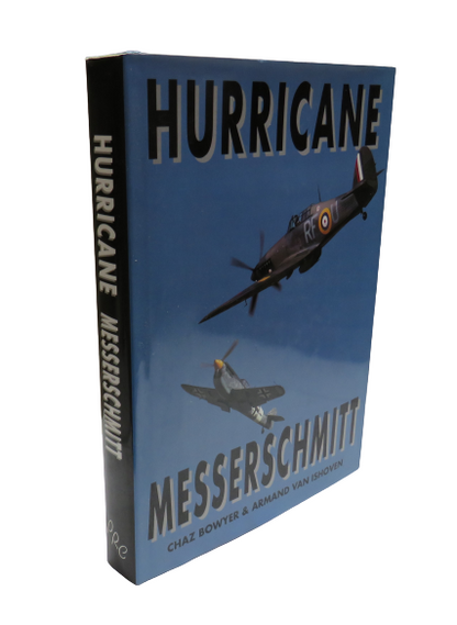 Hurricane At War / Messerschmitt Bf109 At War by Chaz Bowyer book front cover