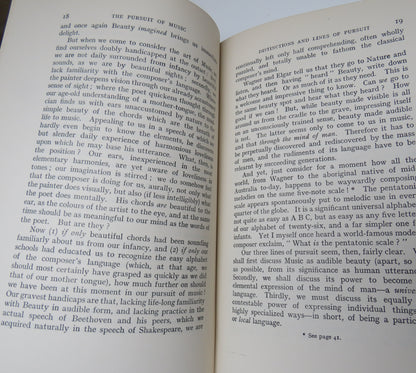 The Pursuit of Music By Walford Davies 1949 book image 6