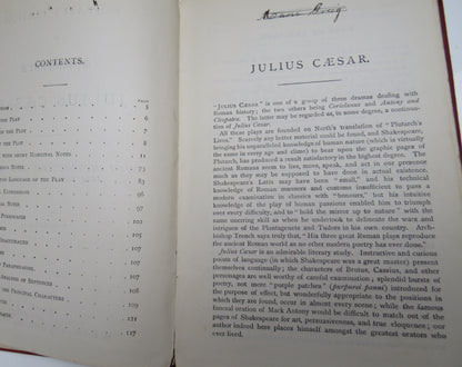 Moffatt's Edition Of Shakespeare's Julius Caesar 4th Edition book image 5
