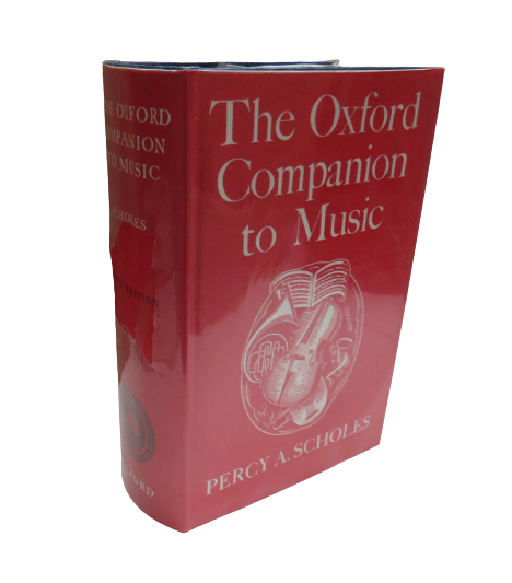 The Oxford Companion To Music By Percy A.Scholes