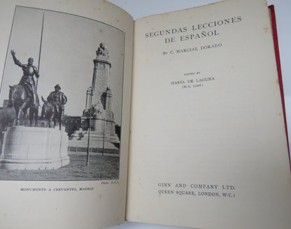 Segundas Lecciones De Espanol By C. Marcial Dorado 1935 1st Edition book image 5