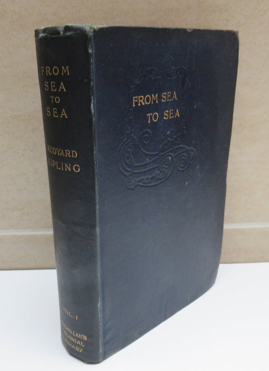 From Sea To Sea And Other Sketches Letters Of Travel By Rudyard Kipling Volume 1