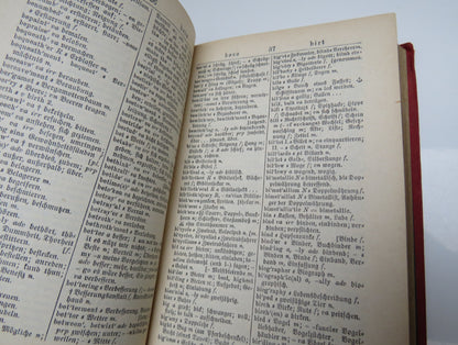 Dr.Friedrich Kohlers English-Deutsches und Deutsch-English Taschen-Wörterbuch book image 4