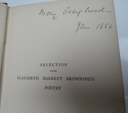A Selection From The Poetry Of Elizabeth Barrett Browning 1884 book image 3