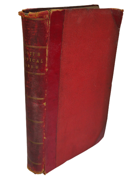 The Lay Of The Last Minstrel And Marmion By Sir Walter Scott 1892 book front cover