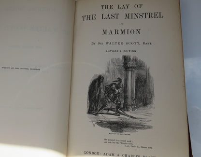 The Lay Of The Last Minstrel And Marmion By Sir Walter Scott 1892 book image 4