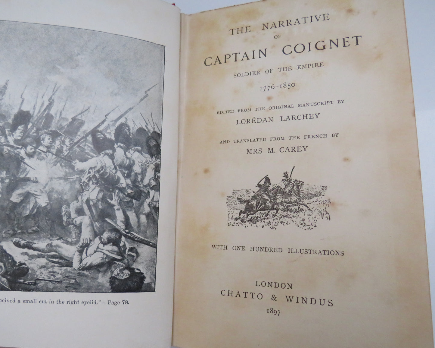 Captain Coignet Soldier of the Empire, 1897