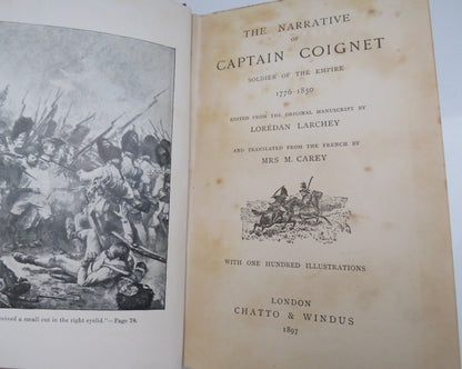 Captain Coignet Soldier of the Empire, 1897 book image 4