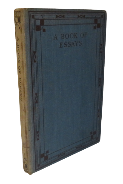 A Book of Essays selected by H. Barnes 1936 book front cover