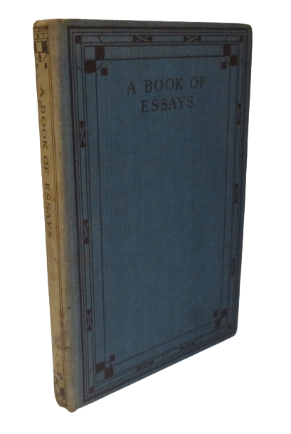 A Book of Essays selected by H. Barnes 1936