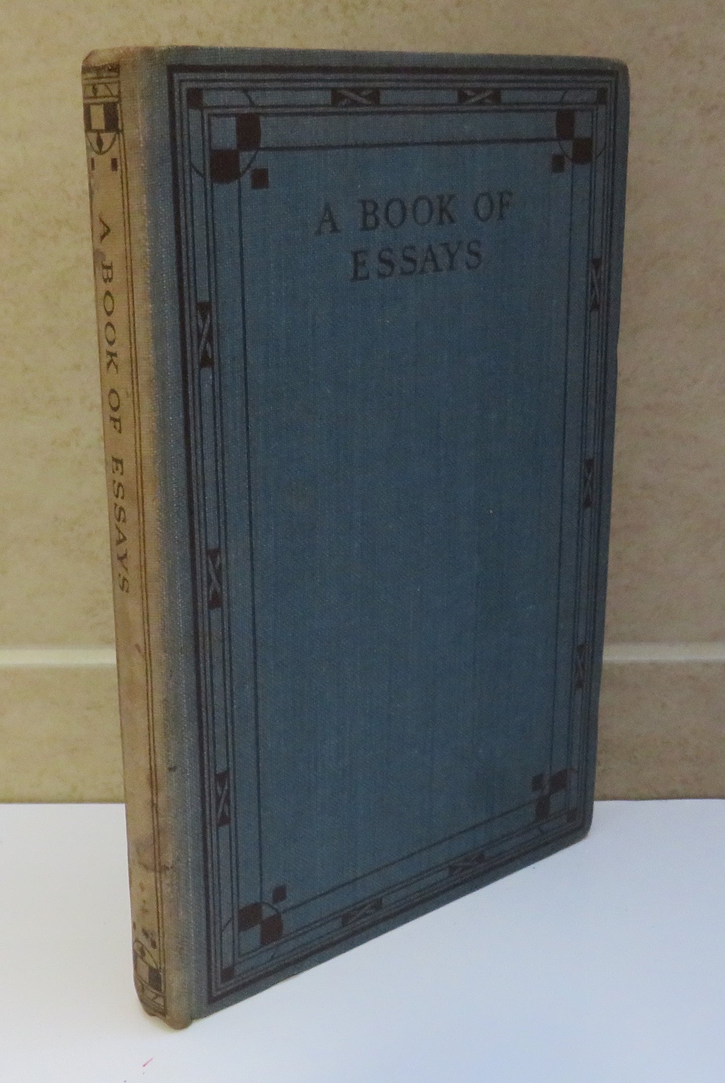 A Book of Essays selected by H. Barnes 1936