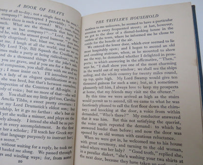 A Book of Essays selected by H. Barnes 1936 book image 4