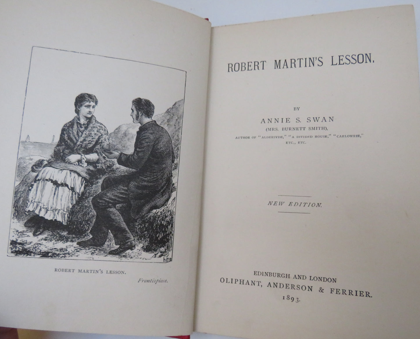 Robert Martin's Lessons by Annie S. Swan 1893