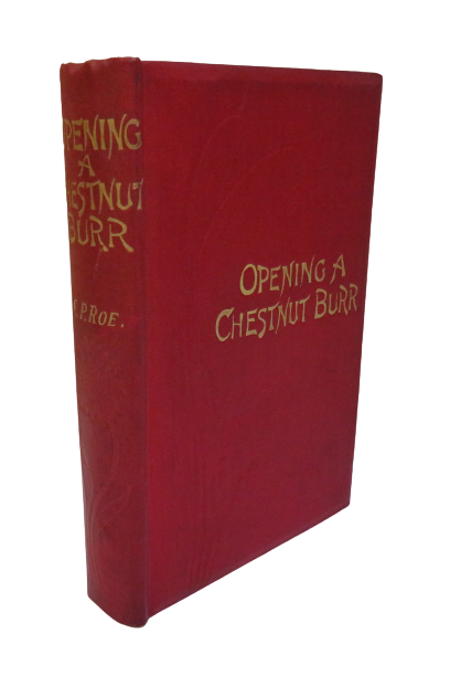 Opening A Chestnut Bur By E.P. Roe book front cover