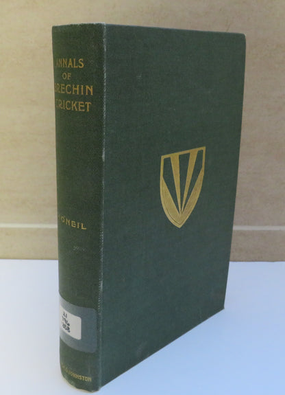 Annals Of Brechin Cricket 1849-1927 By Alfred O'Neil 1927 book image 2