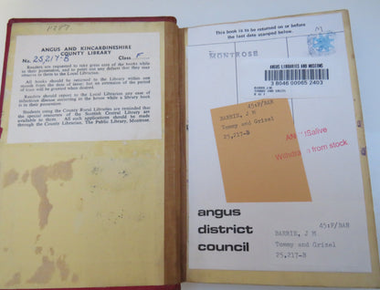 Tommy and Grizel  The Works Of J.M Barrie book image 4