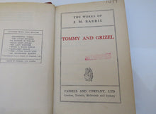 Load image into Gallery viewer, Tommy and Grizel  The Works Of J.M Barrie
