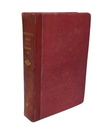 Sentimental Tommy The Story Of His Boyhood The Works Of J.M Barrie book front cover
