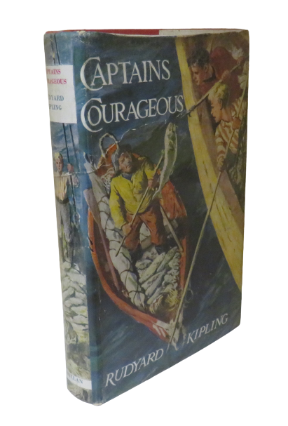 Captains Courageous, A Story of the Grand Banks by Rudyard Kipling 1963 book front cover