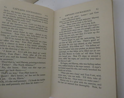 Captains Courageous, A Story of the Grand Banks by Rudyard Kipling 1963 book image 5