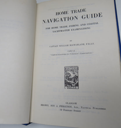 Home Trade Navigation Guide By Captain William MacFarlane 1963 book image 4