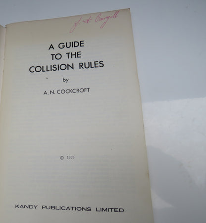 A Guide To The Collision Rules By A.N. Cockcroft 1965 book image 3