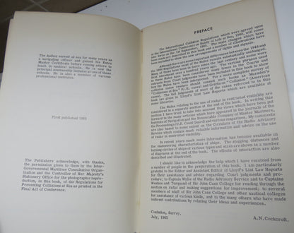 A Guide To The Collision Rules By A.N. Cockcroft 1965 book image 4