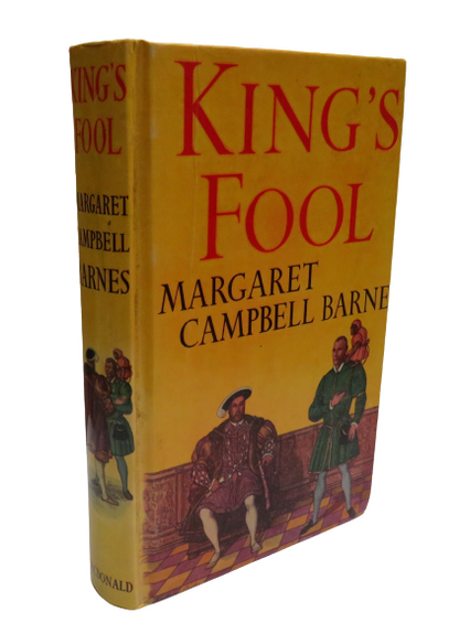 King's Fool By Margaret Campbell Barnes 1959 book front cover